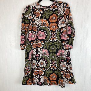 H&M‎ FLORAL DRESS LONG SLEEVE SIZE 6